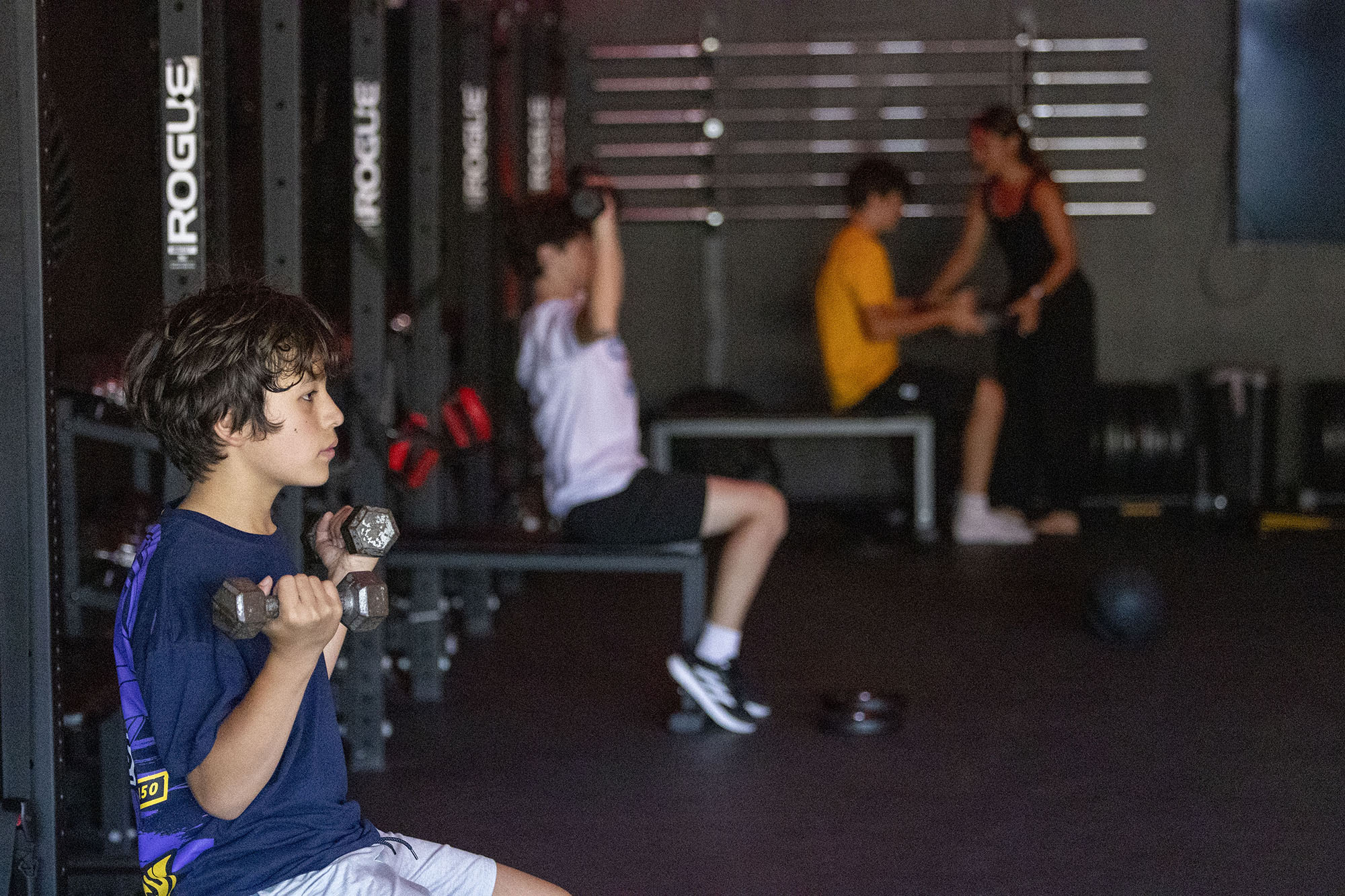 Teen boxing class at XFIT