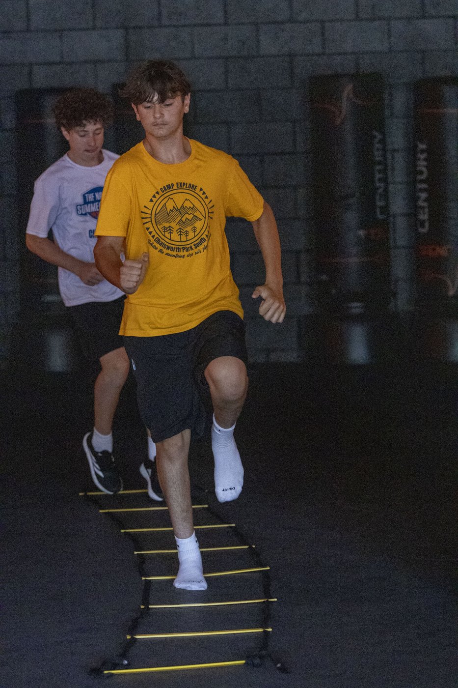 Teen group fitness class at XFIT West Hills